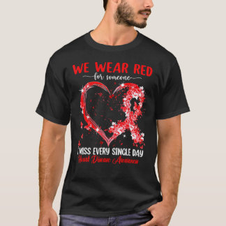 Vi Bära Rosa för hjärtsjukdomar - medvetandegrad H T Shirt