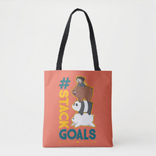 Vi Bare Bears and Chloe - #StackGoals Tygkasse