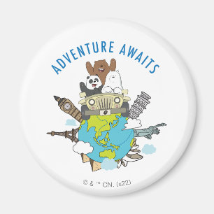 Vi Bare Bears - Äventyr Awaits Magnet