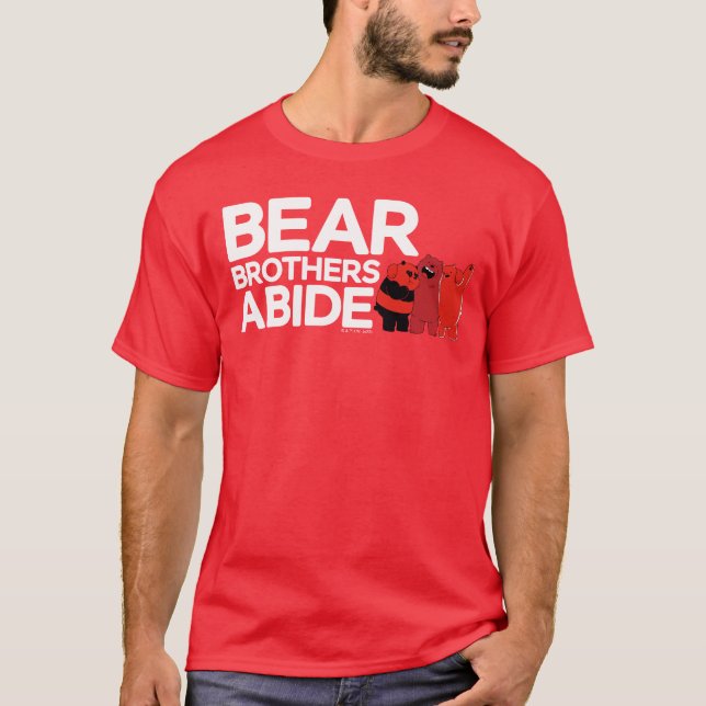 Vi Bare Bears - Bear Brothers Abide T Shirt (Framsida)