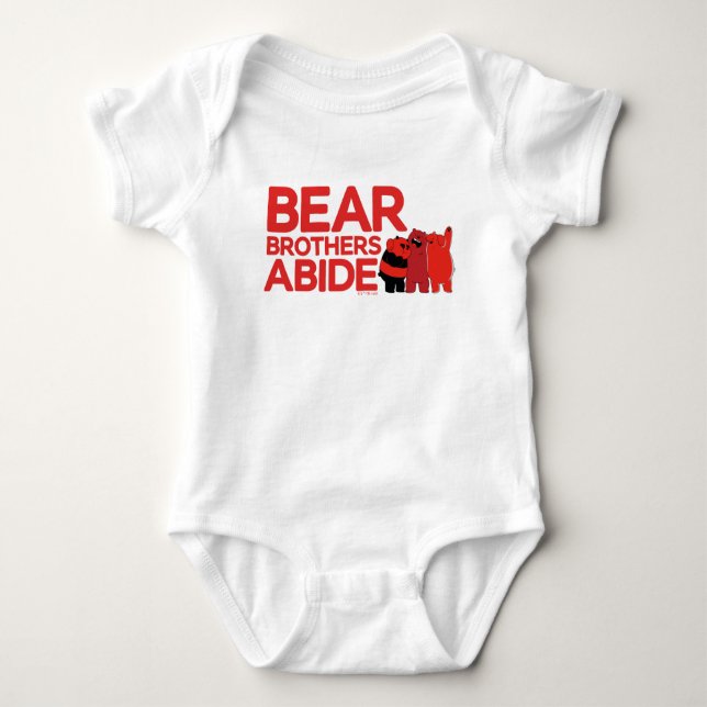 Vi Bare Bears - Bear Brothers Abide T Shirt (Framsida)