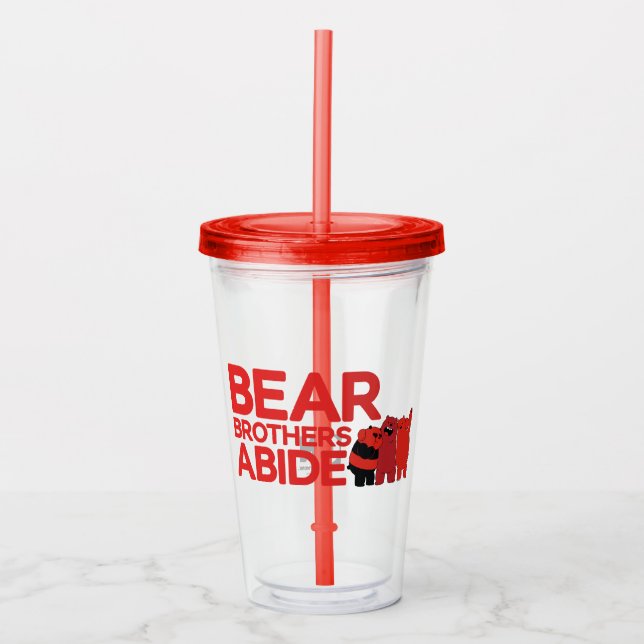 Vi Bare Bears - Bear Brothers Abide Take Away Mugg (Framsida)