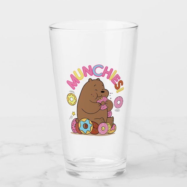 Vi Bare Bears - Grizz Donut Munchies! Glaskopp (Framsida)