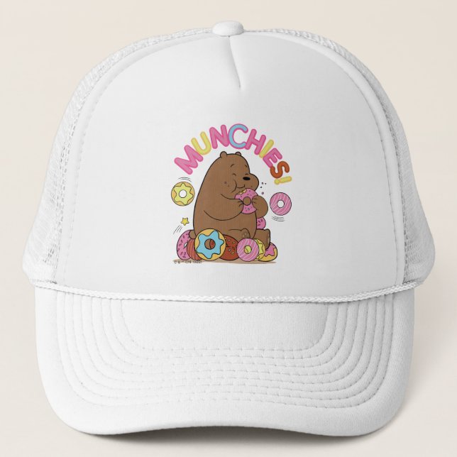 Vi Bare Bears - Grizz Donut Munchies! Keps (Framsida)