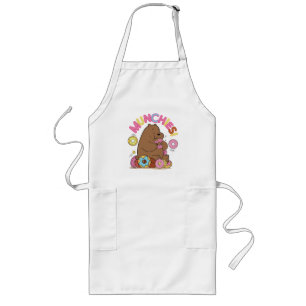 Vi Bare Bears - Grizz Donut Munchies! Långt Förkläde