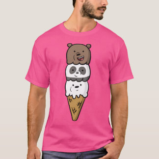 Vi Bare Bears Ice Cream T Shirt