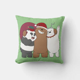 Vi Bare Bears - Säsongens hälsningar Kudde