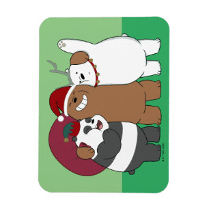 Vi Bare Bears - Säsongens hälsningar Magnet