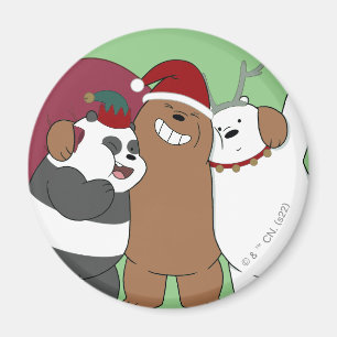 Vi Bare Bears - Säsongens hälsningar Magnet