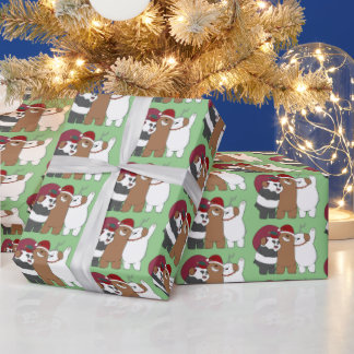 Vi Bare Bears - Säsongens hälsningar Presentpapper