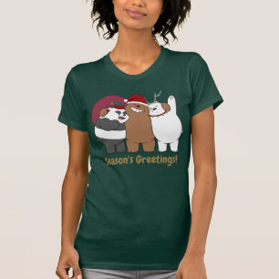 Vi Bare Bears - Säsongens hälsningar T Shirt