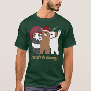 Vi Bare Bears - Säsongens hälsningar T Shirt