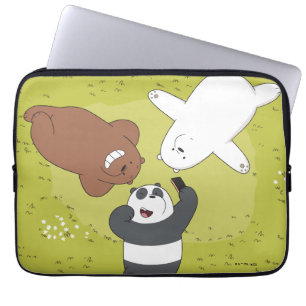 Vi Bare Bears - #SquadGoals Laptop Fodral