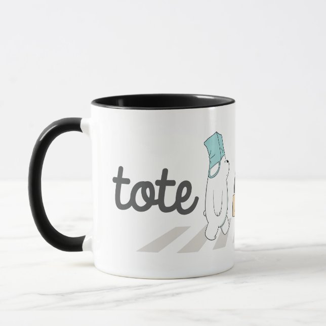 Vi Bare Bears - Tote Life! Mugg (Vänster)