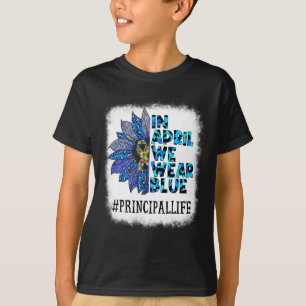 Vi Bäror blå autism - medvetandegörande A T Shirt