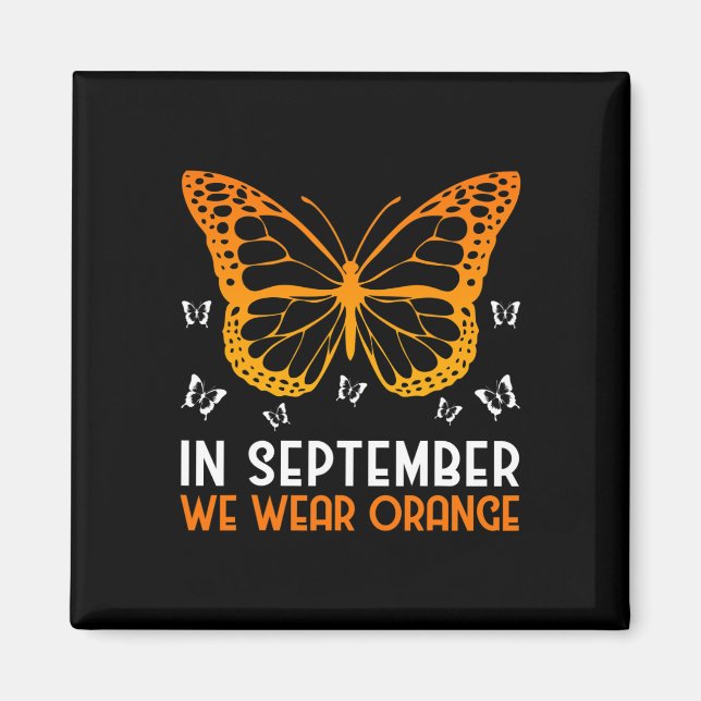 Vi Bäror Orange men Magnet (Framsidan)