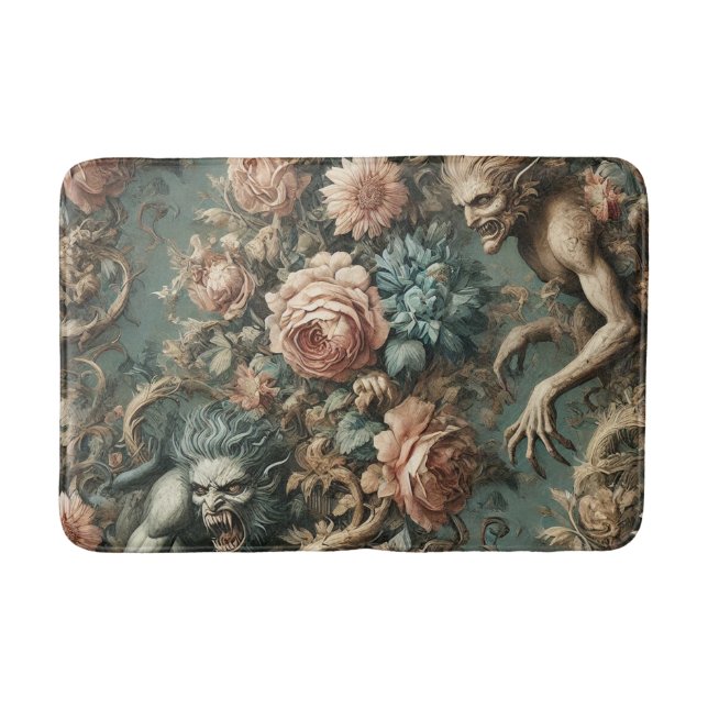 Vi Beast i kväll - Gothic Victorian Badrumsmatta (Framsidan)