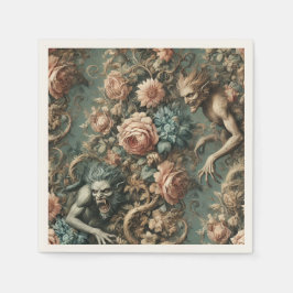 Vi Beast i kväll - Gothic Victorian Pappersservett