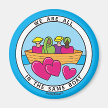 Vi befinner oss alla i samma Boat 1_Round Magnet 2