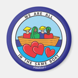 Vi befinner oss alla i samma Boat 2_Round Magnet 2
