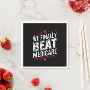 Vi behandlar slutligen Medicare Trump Biden Val Pappersservett