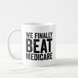 Vi behandlar slutligen medicin som är en fin polit kaffemugg