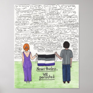 Vi behärskade (sexuella) 8,5 x 11 poster