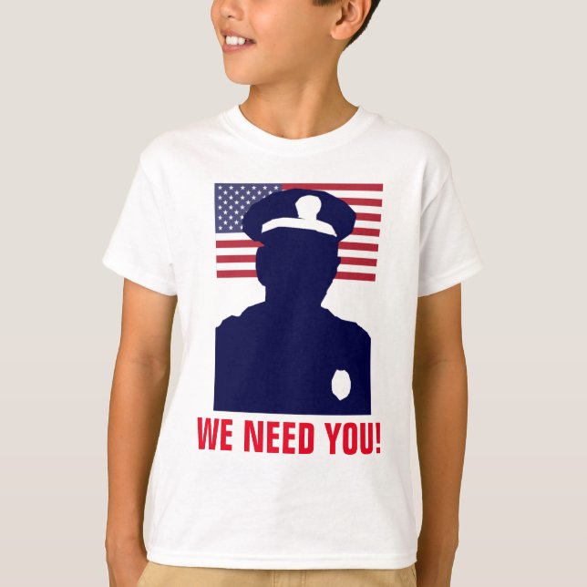 VI BEHÖVER DIG KOP T SHIRT (Framsida)