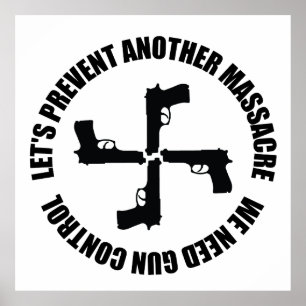 Vi behöver en kontroll av Gun Poster