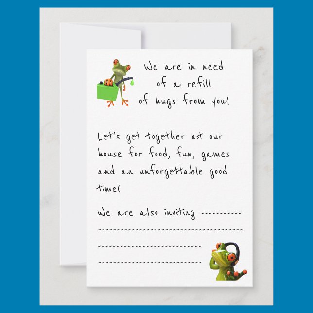 Vi behöver fler kramar från dig! spara datumet (Skapare uppladdad)