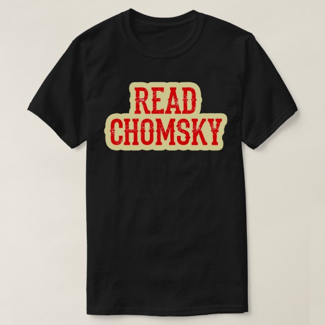 Vi behöver mer Noam Chomsky-kamp mot maktköer T Shirt (Design framsida)