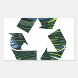 Vi beklagar ÅTERVINNA Champions NVN253 Environment Rektangulärt Klistermärke