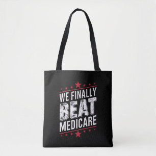 Vi Besegrade Äntligen Medicare Trump Biden Valet Tygkasse