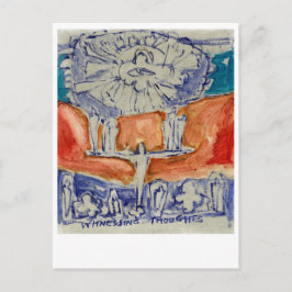 Vi bevittnar tankar. Eckhart Tolle. Vykort