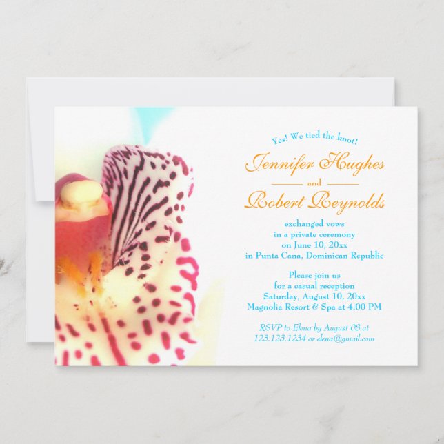 Vi bindde ihop meddelandet om Knot Beach-avtalet Inbjudningar (Framsida)