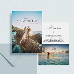 Vi binder ihop foton från Knot Summer Bröllop 2 Meddelande