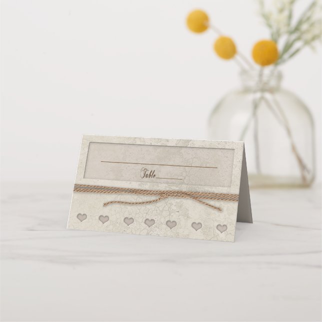 Vi binder knackmatchningen placeringskort (Framsida)