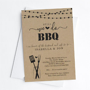 Vi bjuder fortfarande in BBQ-fester Inbjudningar
