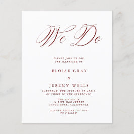 Vi bjuder in bröllop