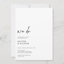 Vi bjuder in bröllop