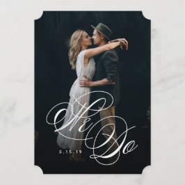 Vi bjuder in fotobröllop inbjudningar