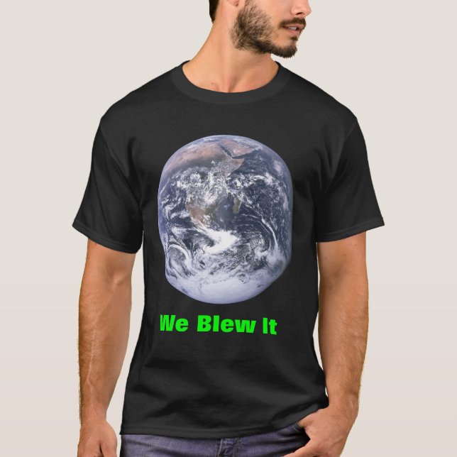 Vi blåste det tee shirt (Framsida)