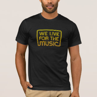 Vi bor för musikgulten med RR Tee Shirt