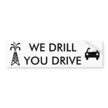 Vi borrar, dig kör vitbildekalet