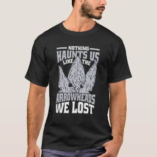 Vi Borttappad Sten Flint Arrowhad T Shirt