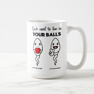 Vi brukade bo i ditt Bollar, det anpassade namnet Kaffemugg
