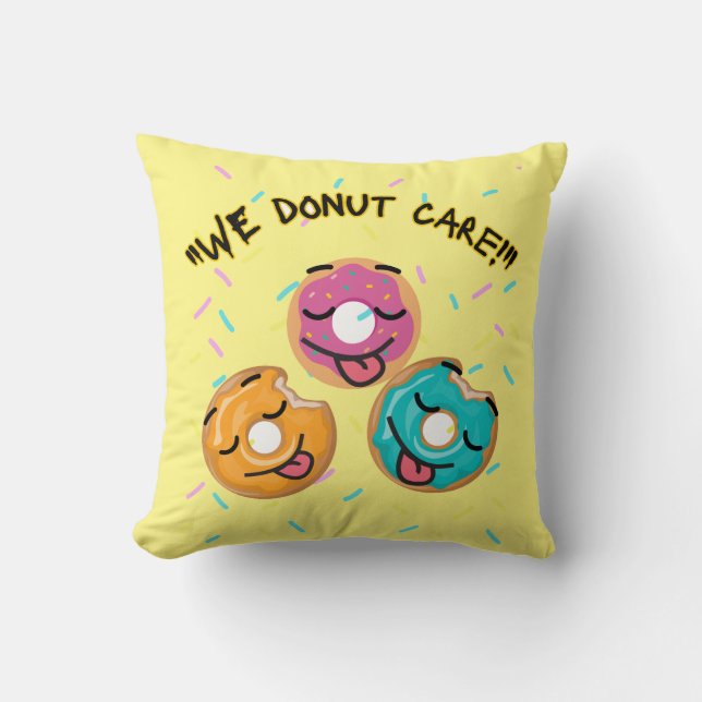 Vi bryr oss inte kudde (Framsida)