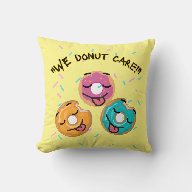 Vi bryr oss inte kudde (Framsida)