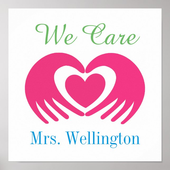 Vi Care - Lärarskolan Poster - SRF (Framsidan)