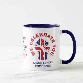 VI CLEBRATAR DIG Patriotic British Mugg
